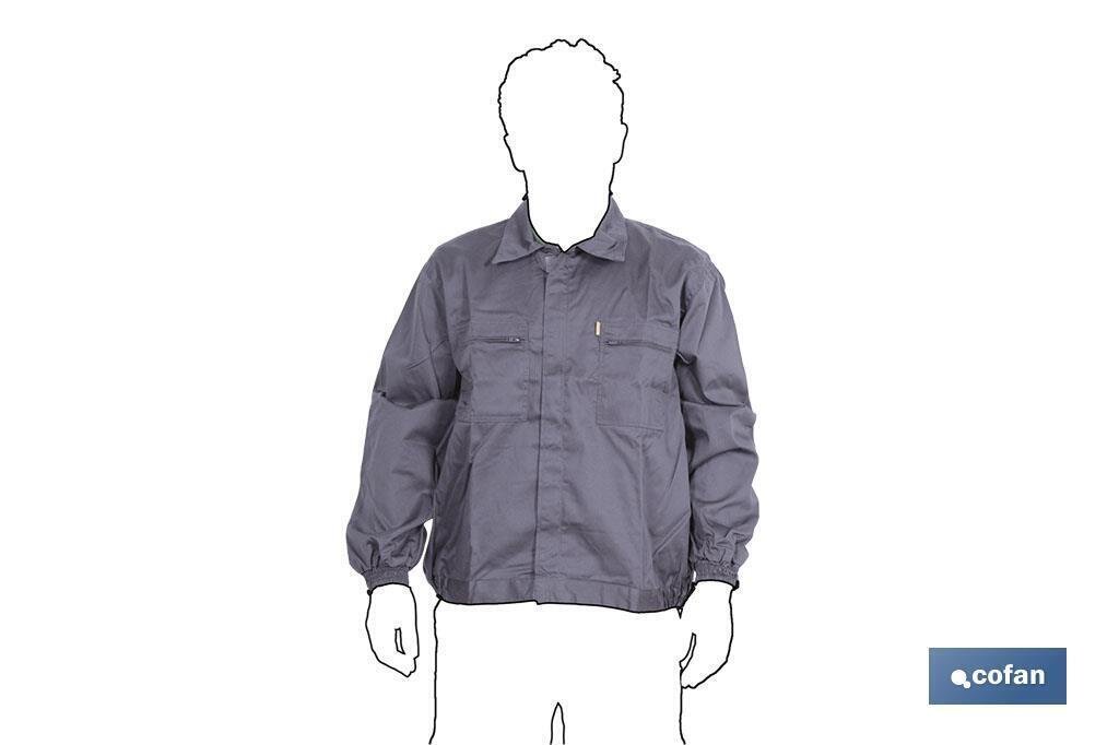 CAZADORA PROFESIONAL GRIS T-XXL