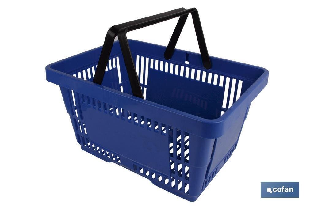 CESTA DE COMPRA 430 X 300 X 230 MM (22 LITROS)