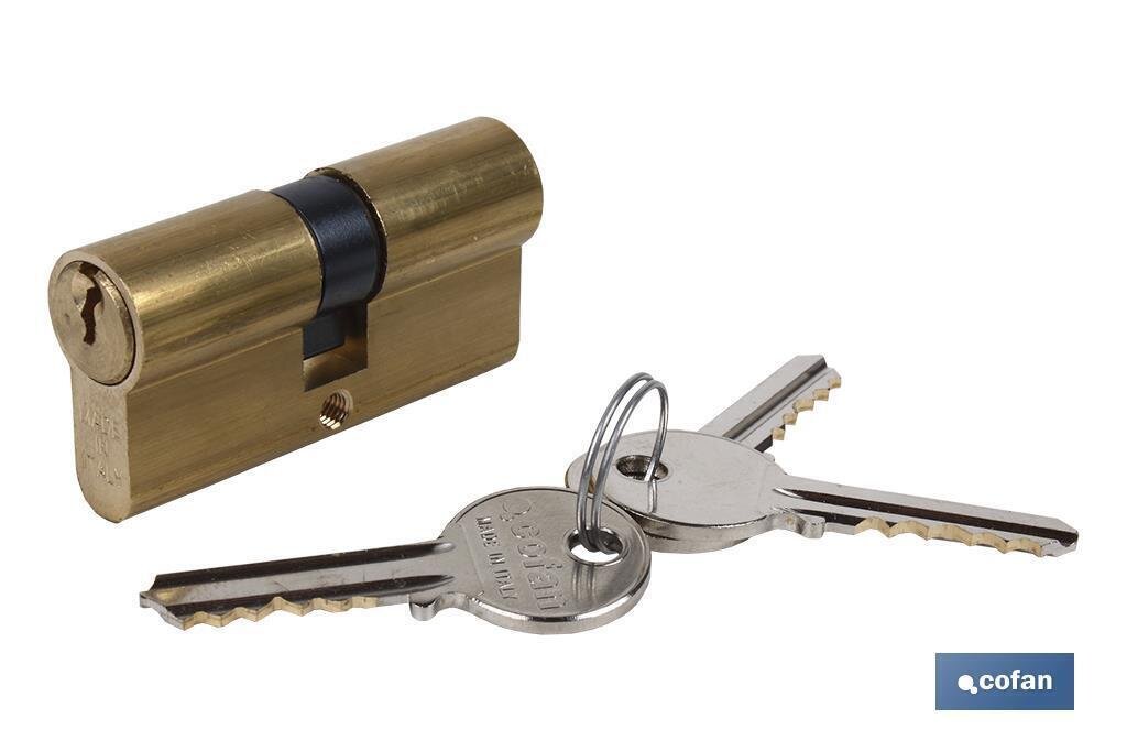 CILINDRO DE N�QUEL MATE 45/45 - LEVA CORTA