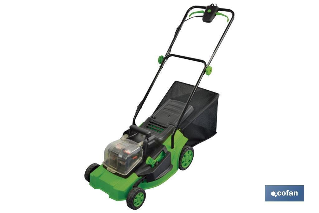 CORTACESPED EL�CTRICO CON RUEDAS 36V 3200 RPM 5 POSICIONES DE CORTE