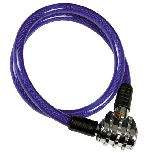 Cable Bicicleta Espiral Con llave 8 mm. x 150 cm.