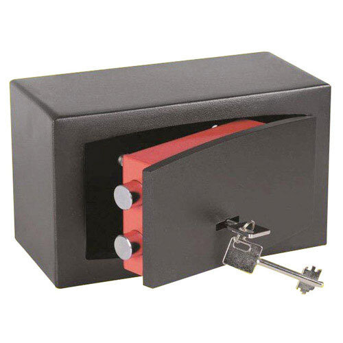 Caja Fuerte Sobreponer con llave  22x13x11cm