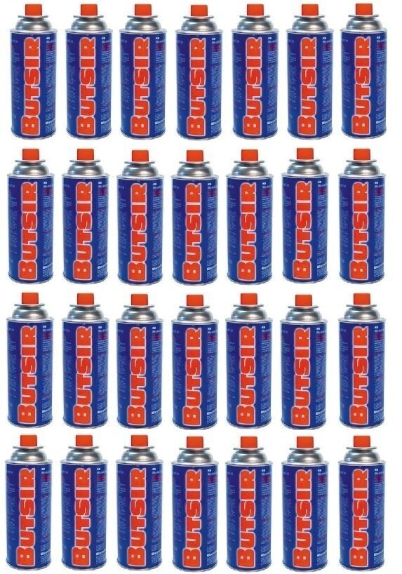 Caja de 28 cartuchos de válvula gas butano B-250 Butsir