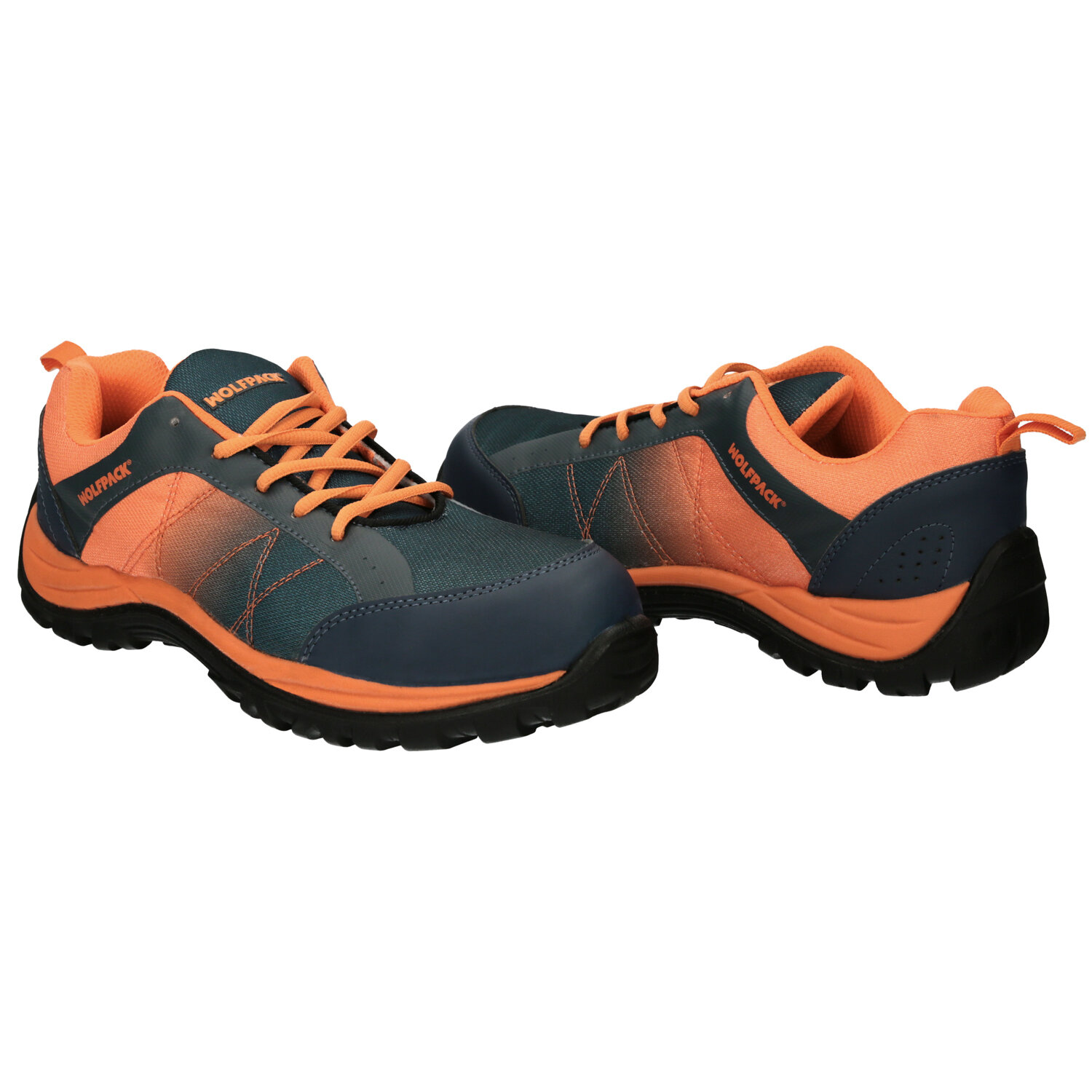 Calzado De Seguridad, Zapatilla Deportiva Seguridad "Skyhawk" Certificacion S1P Color Naranja, Talla N� 37 (Par)