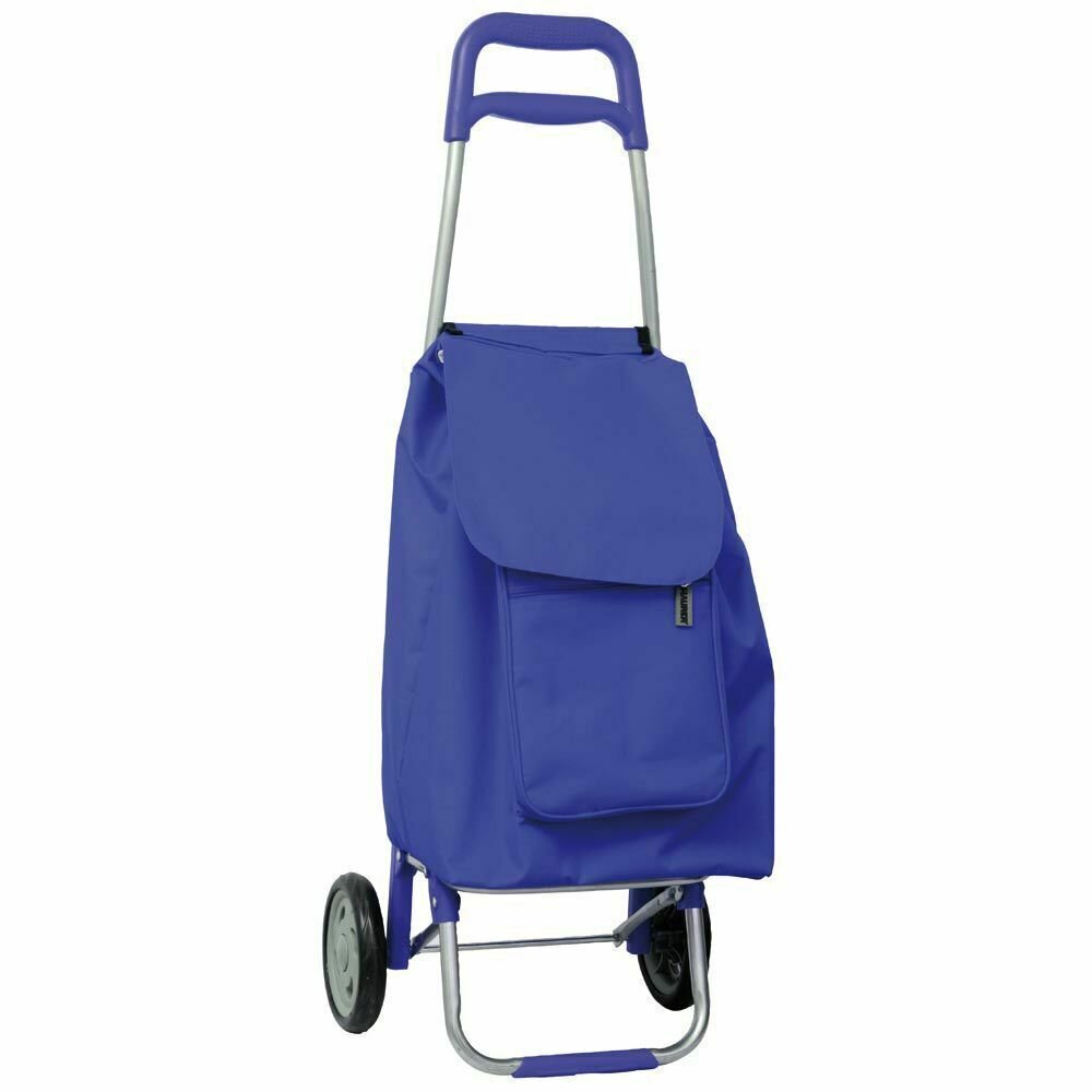 Carro de Compra Azul 2 Ruedas 45 litros