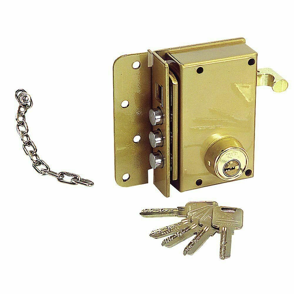 Cerradura Ucem Seguridad 4500-s/he/ Derecha