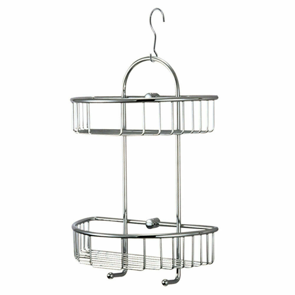 Cestillo Inoxidable Maurer Para Colgar 2 alturas 27x15x37 cm.