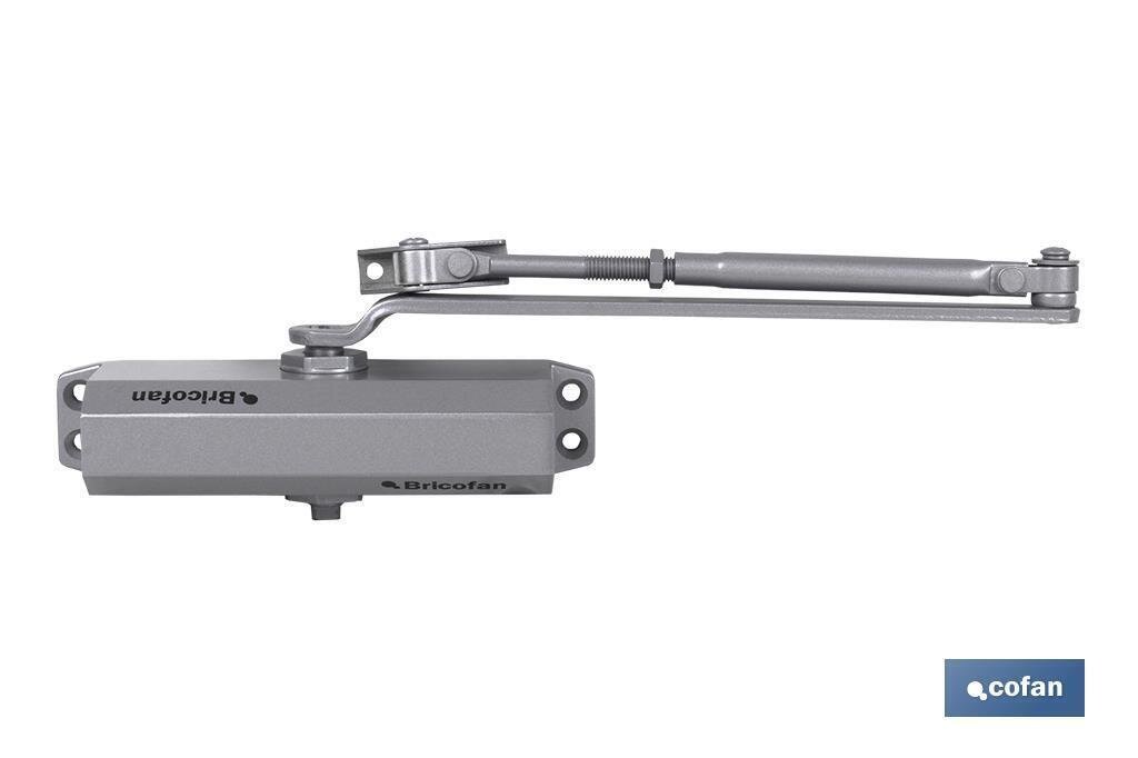 Cierrapuertas sin retenci�n-60/85KGS-Acabado Bronce Ral 8016