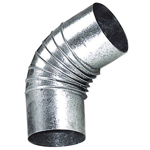 Codo Estufa Galvanizado de  150 mm. 45�.