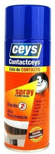 Cola de contacto contactceys spray control 400 ml