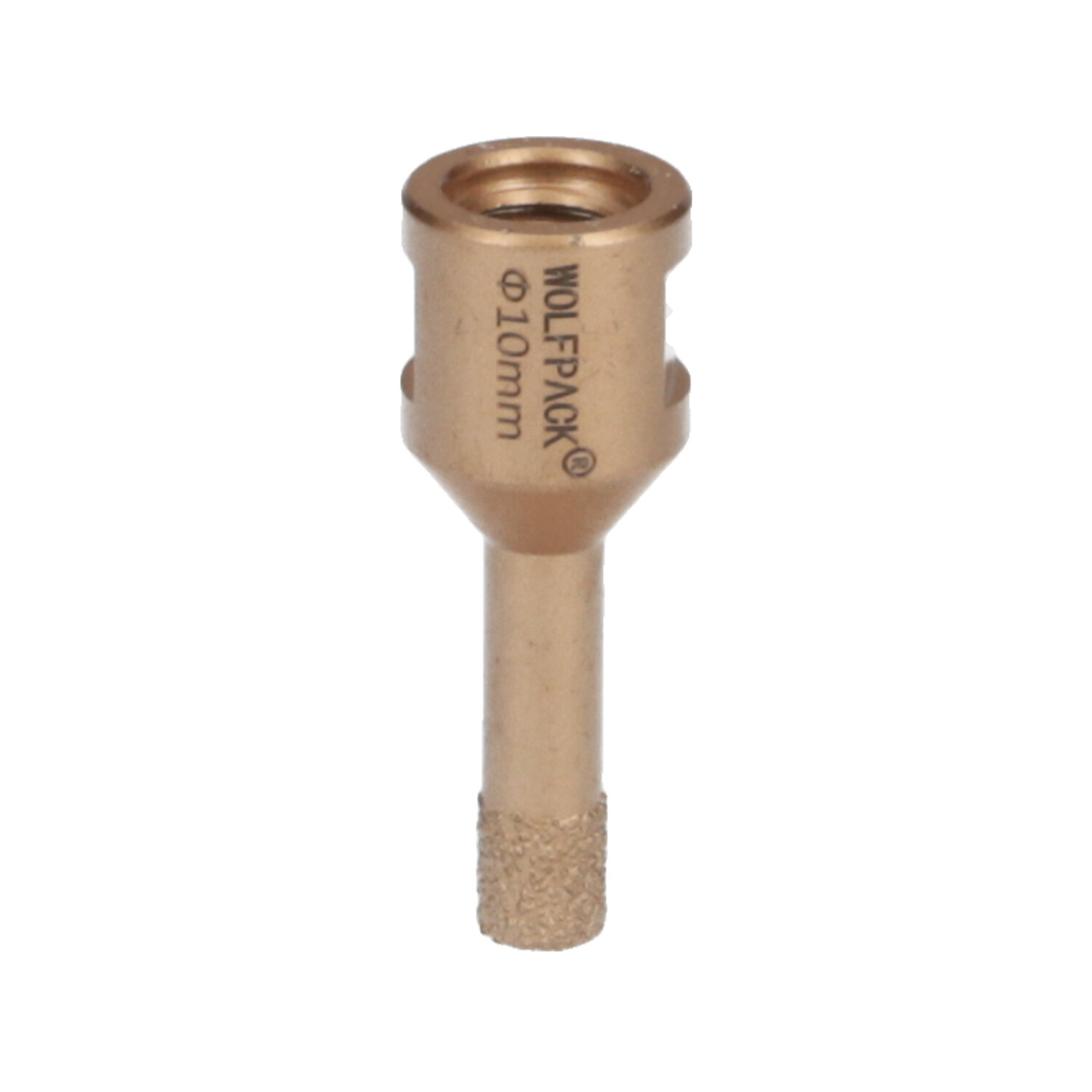 Corona Diamante Para Amoladora � 10 mm. Conexi�n Rosca M14. Corte Seco