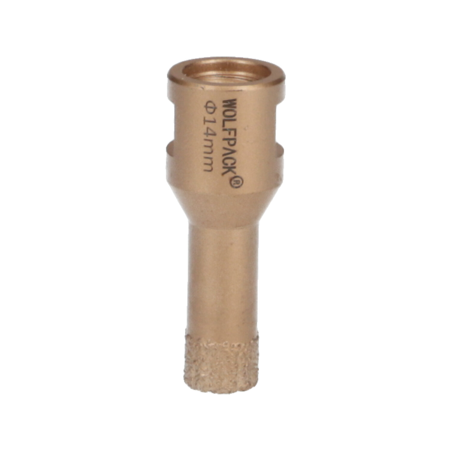 Corona Diamante Para Amoladora � 14 mm. Conexi�n Rosca M14. Corte Seco