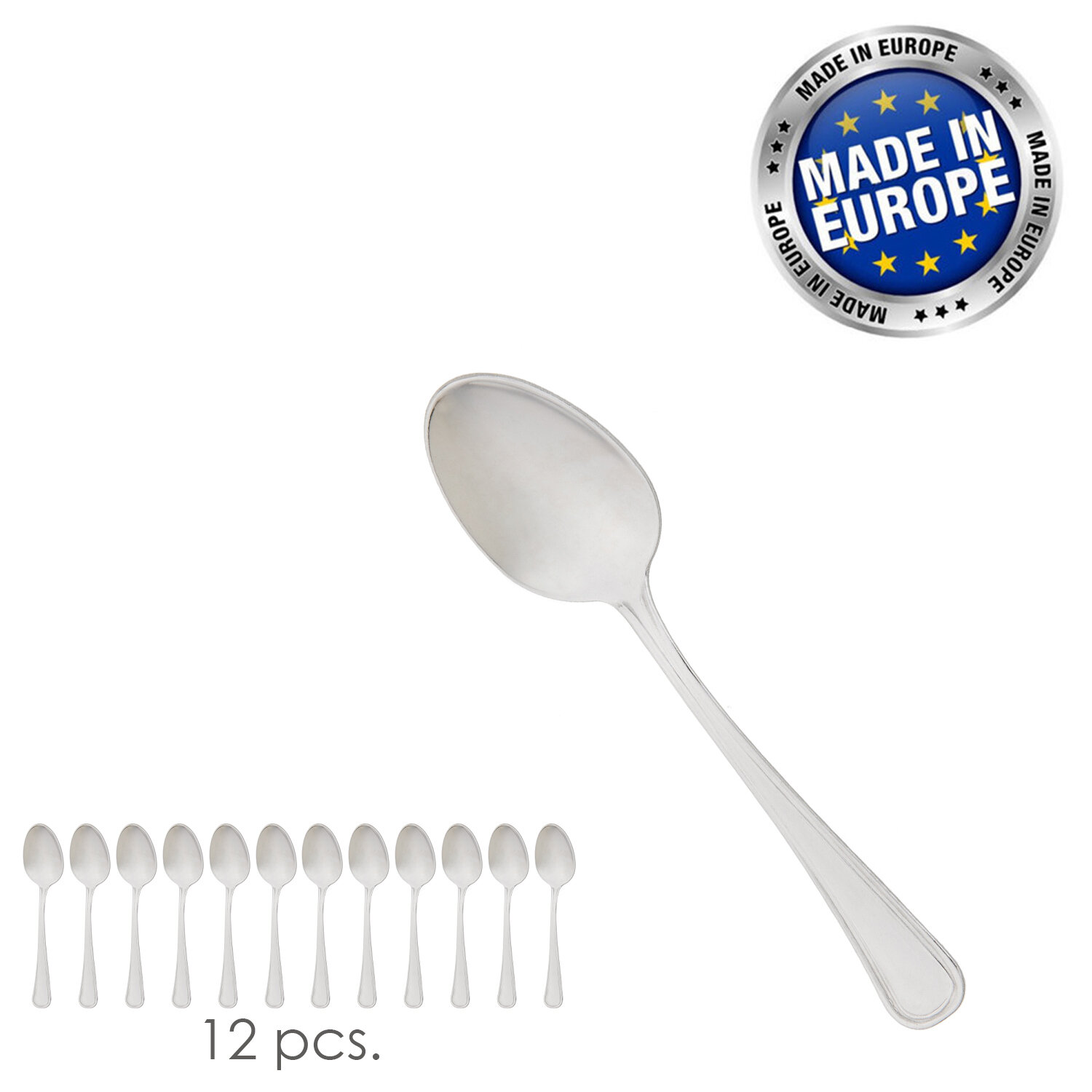 Cuchara Caf� Y Postre Valencia 138 mm. Caja 12 unidades