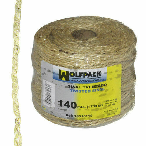 Cuerda Sisal N�3 4-2 Cabos (Bobina 700 gr./140 m.)