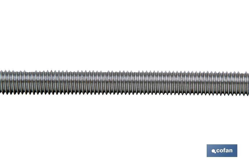 DIN 975 C-4.8 M-10  ZN - 2METROS