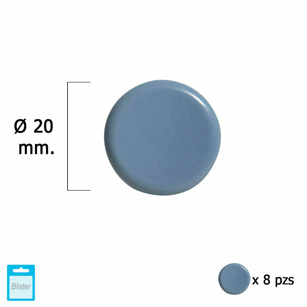 Deslizante Gris Ptfe �20 (Blister 8 Unidades)