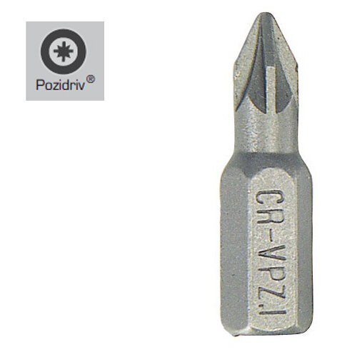 Destorpuntas Wolfpack Pozidriv N�2 (5 Piezas)