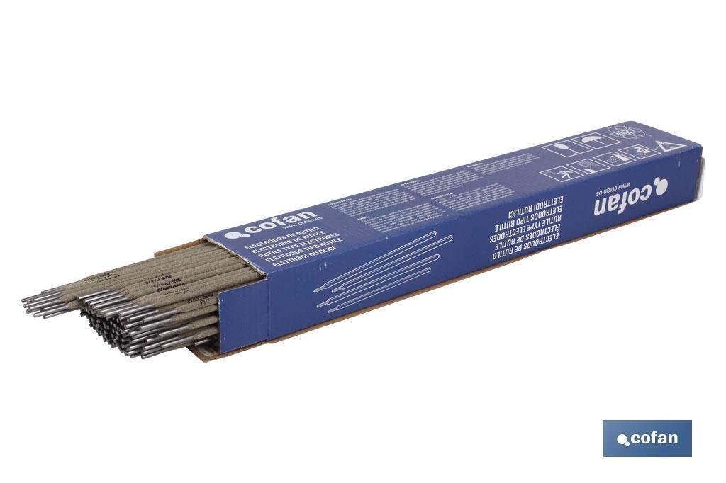 ELECTRODOS DE RUTILO E-6013 �2 MM 175 UDS. VENTA UNITARIA