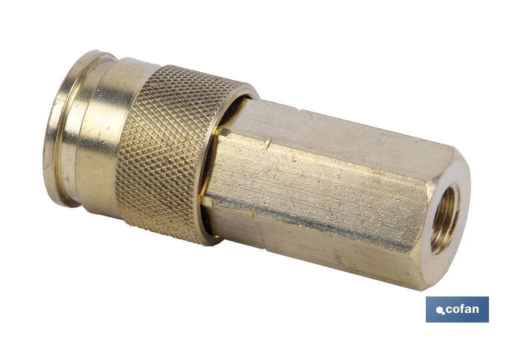 ENCHUFE RAPIDO HEMBRA 1/2" GRAN CAUDAL