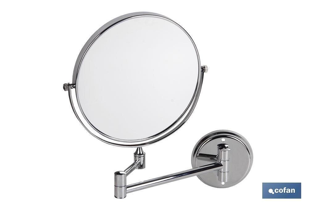 ESPEJO REDONDO BA�O  AUMENTO 3" MODELO LAGOA INOX 304
