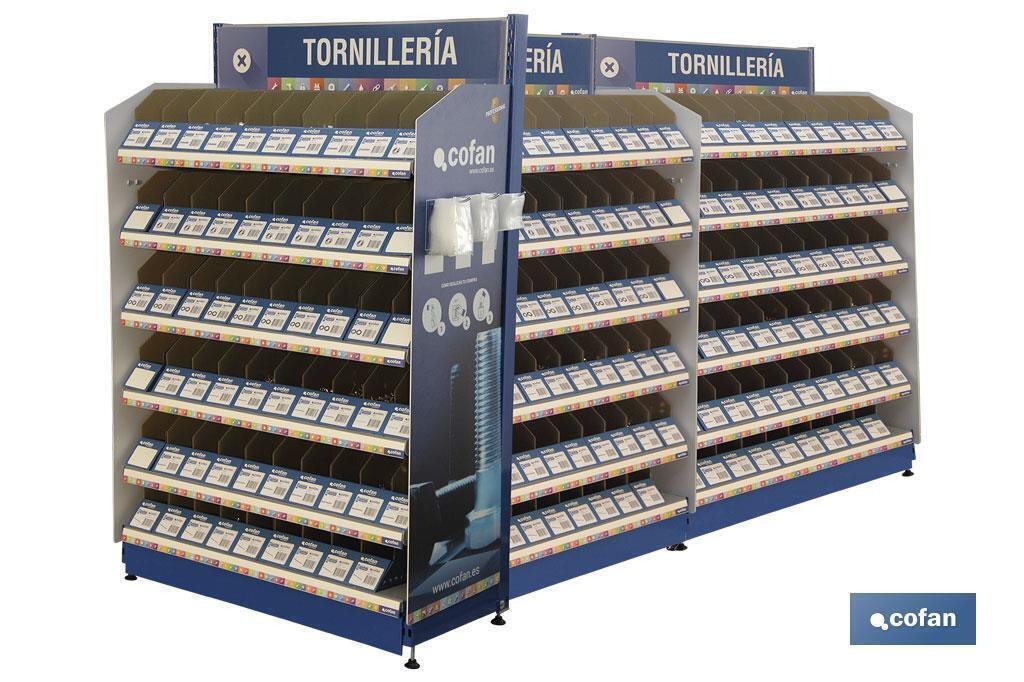 EXPOSITOR DE TORNILLER�A DE 300 GAVETAS