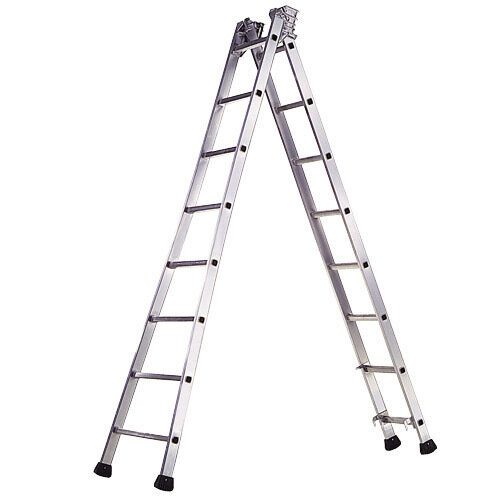 Escalera Aluminio Industrial Pronor 2 Tramos 10+10 Pelda�os