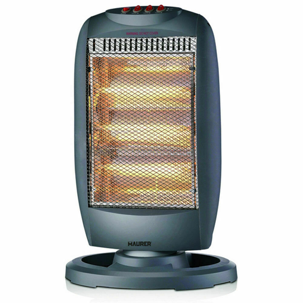 Estufa Halagena Oscilante  400 / 800 / 1200 W.
