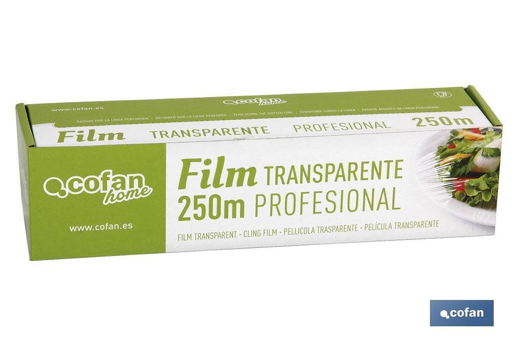 FILM TRANSPARENTE PROFESIONAL 250M 0.953KG