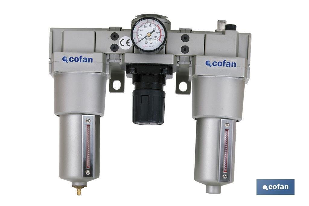 FILTRO REGULADOR+LUBRICANTE 1/2"