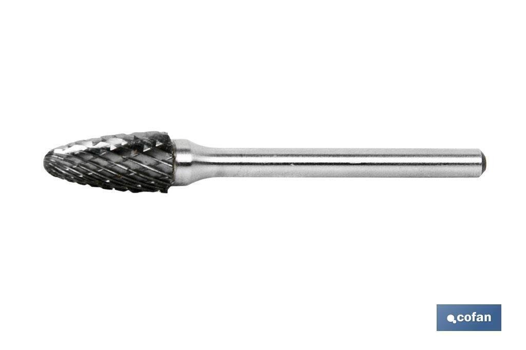 FRESA ROTATIVA �RBOL CON RADIO 3mm.