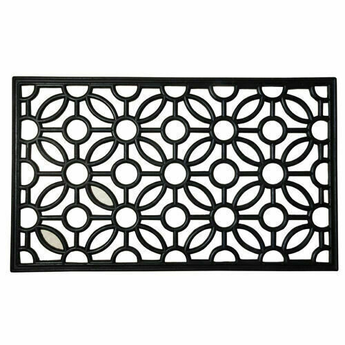 Felpudo Goma Simil Forja 45x75 cm.