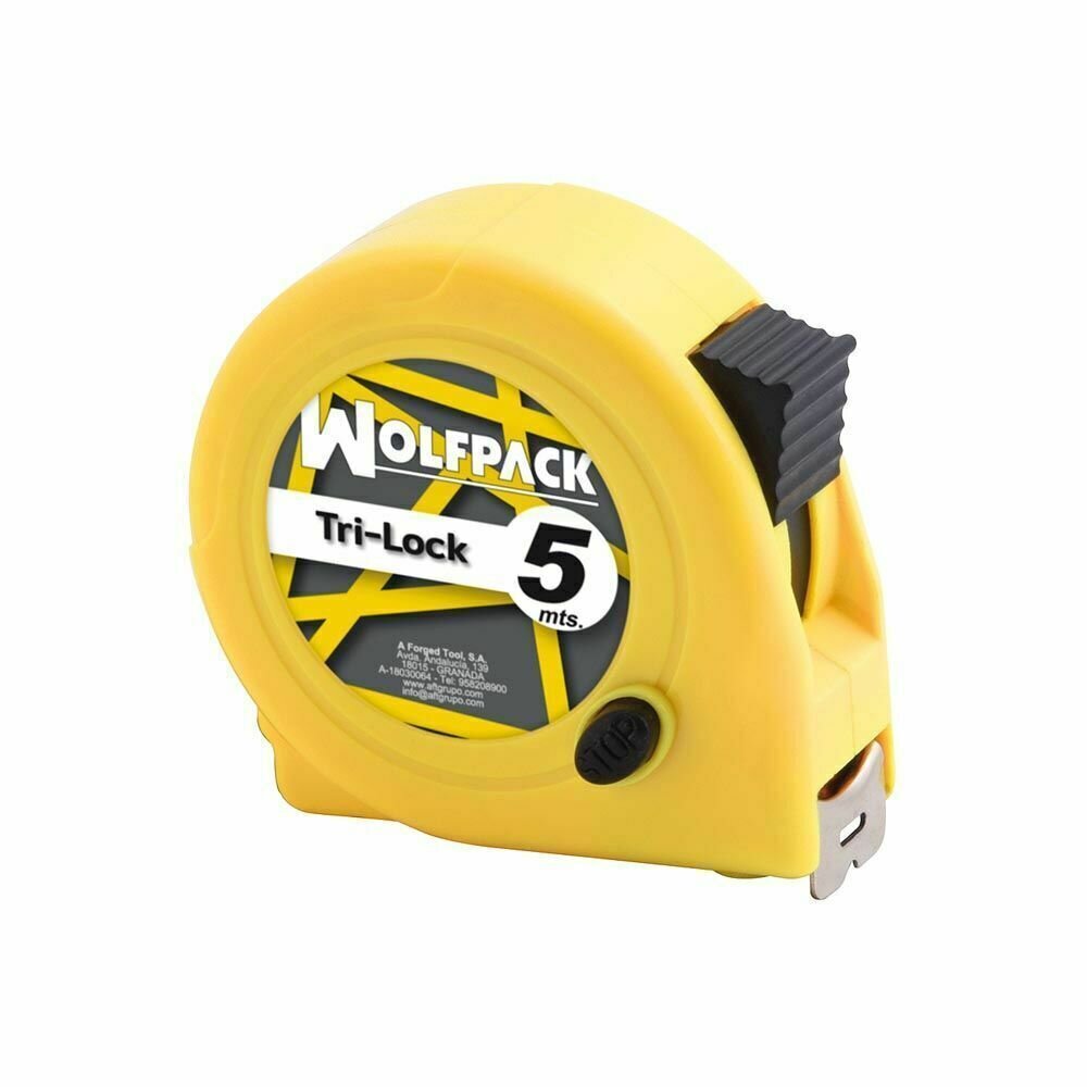 Flexometro Magn�tico Amarillo Con Freno  5 Metros / 19 mm.