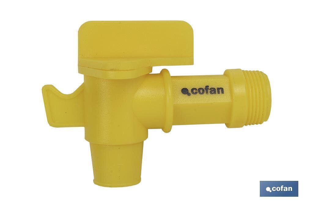 GRIFO POLIETILENO CONTAINER R - 3/4"