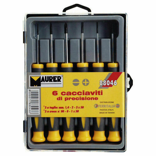 Juego Destornilladores Maurer Precisi�n Profesional 6 Piezas