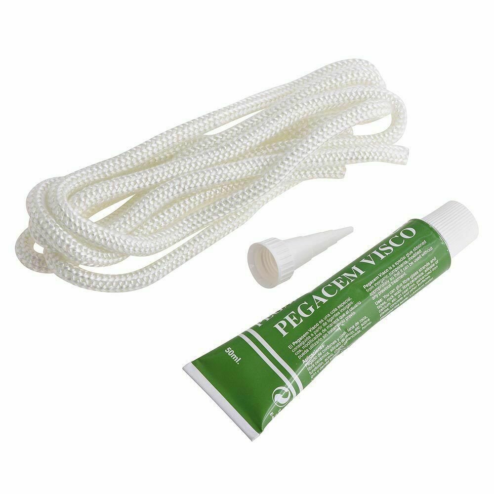 Kit Cordon Estufa   6mm./2,5 m. con Pegamento