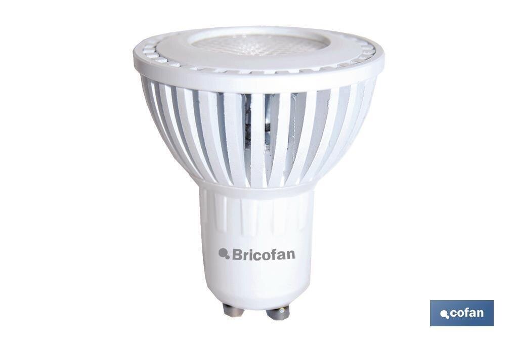 LAMPARA LED "REGULABLE" SMD (GU10) 3000K 7W