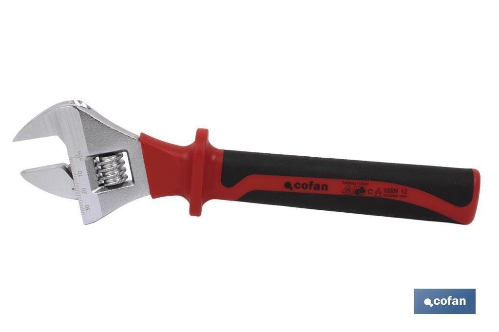 LLAVE AJUSTABLE 1000 V MOLETA CENTRAL 10 "