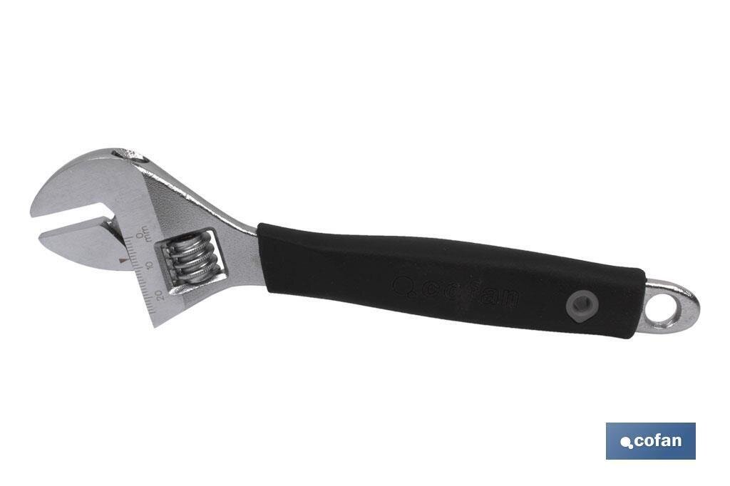 LLAVE AJUSTABLE MOLETA CENTRAL COMFORT 10 "
