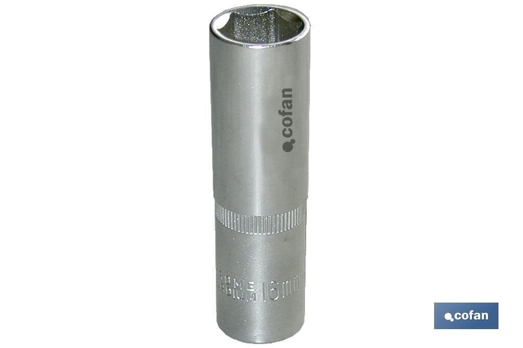 LLAVE DE VASO 1/2" - 14 MM ( S. LARGA )