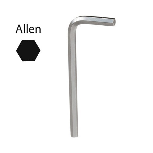 Llave Allen Maurer Cromo Vanadio Profesional  8,0mm