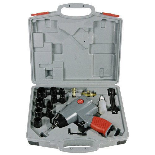 Llave Impacto Neumatica Yamato 1/2" con Kit 17 Piezas