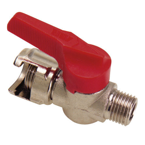 Llave Paso Con Tuerca Bayoneta 3/8 (Blister 1 Pieza)