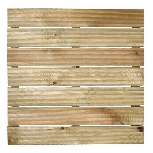 Loseta Madera Autoclave 50x50 cm.