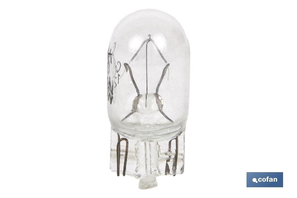 L�MPARA S/CASQUILLO W5W  12V "venta unitaria"