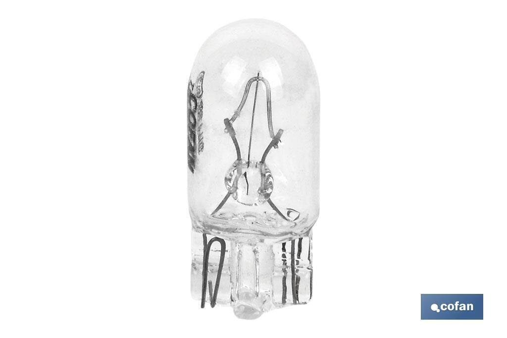 L�MPARA S/CASQUILLO W5W (W2,1X9,5D) 24V