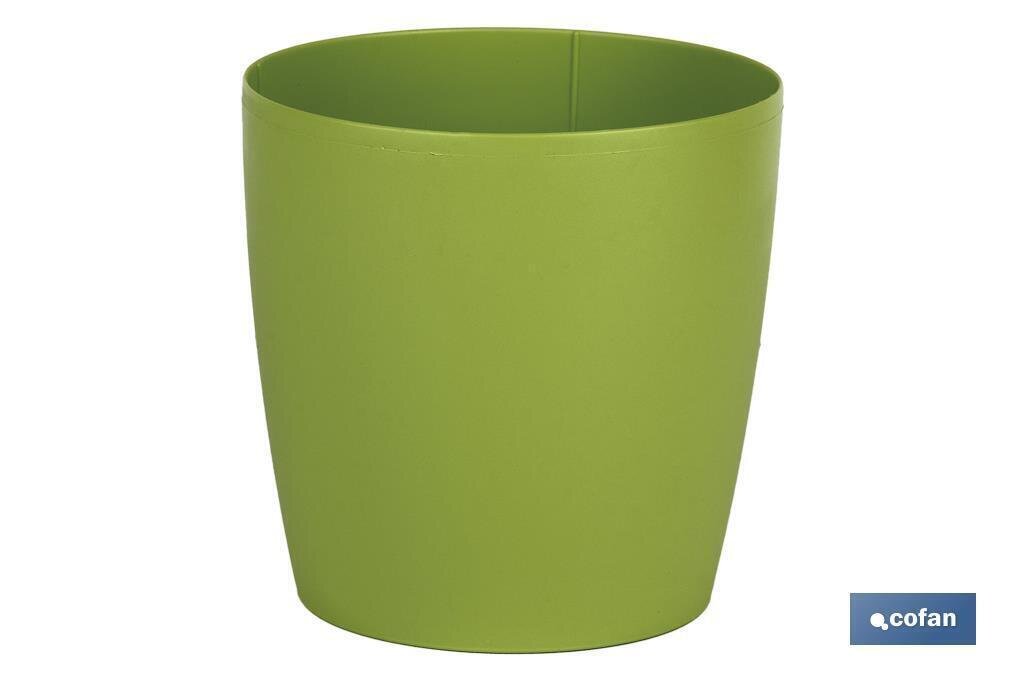 MACETA CAMELIA COLOR VERDE 30X28CM
