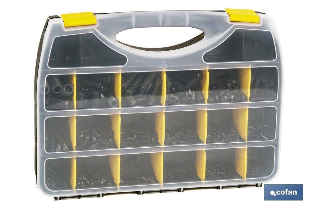 MALETIN SURTIDO ESPARRAGOS DIN 913 C-45 H