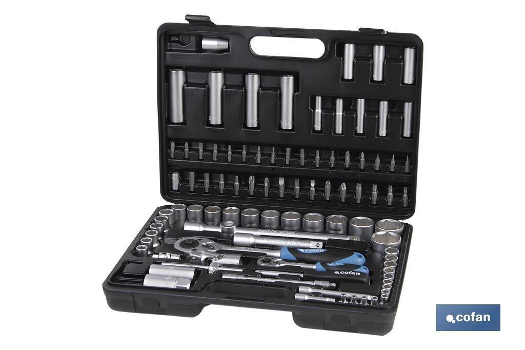 MALET�N 94 PCS STANDARD 1/4" Y 1/2"