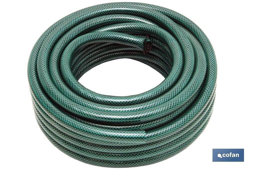 MANGUERA PVC 3 CAPAS C/ACCES. 5/8" 15 m