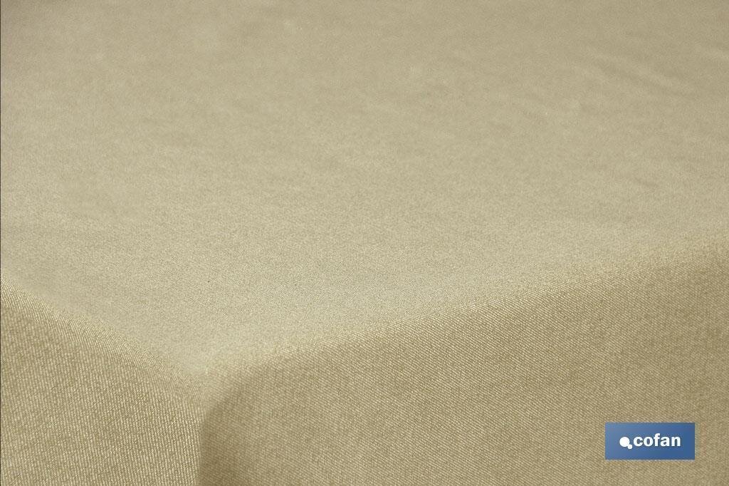 MANTEL ANTIMANCHAS 140X180 M 50 % DE ALGOD�N Y POLLI�STER MODELO SALONIA